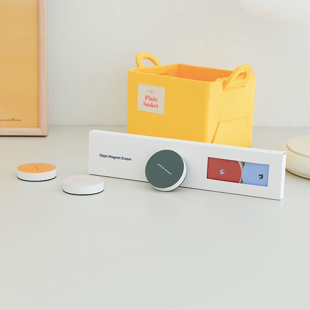 Objet Magnetic Eraser Set (Logo)