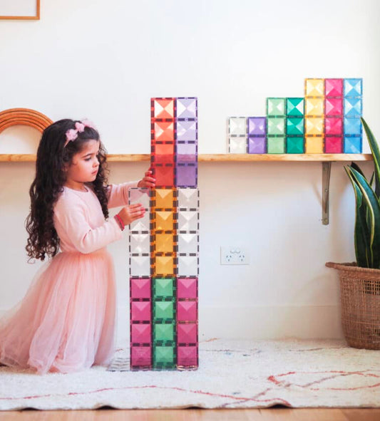 Connetix tiles Pastel Rectangle Pack 24 pcs