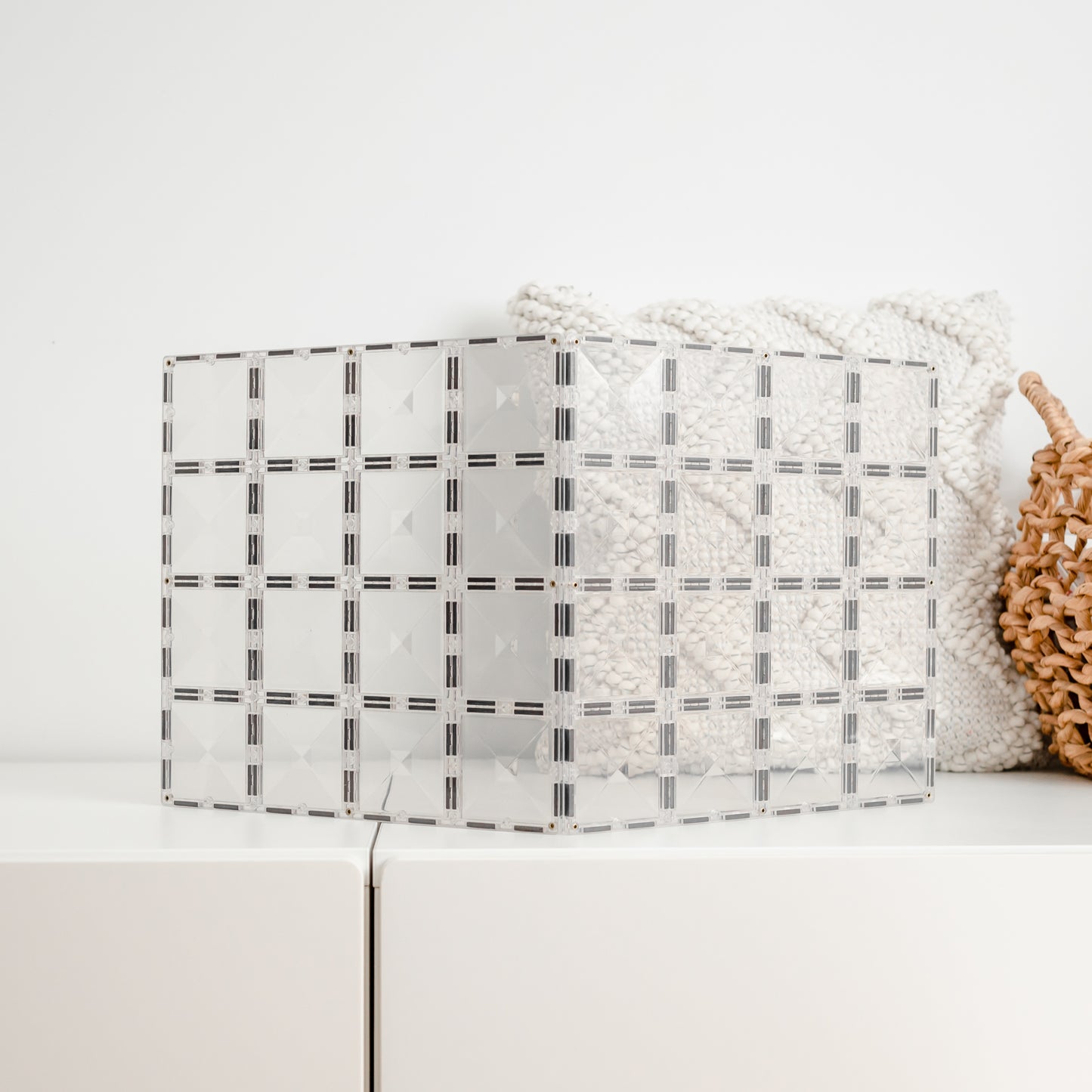 Connetix Tiles 2pcs Clear Base Plates