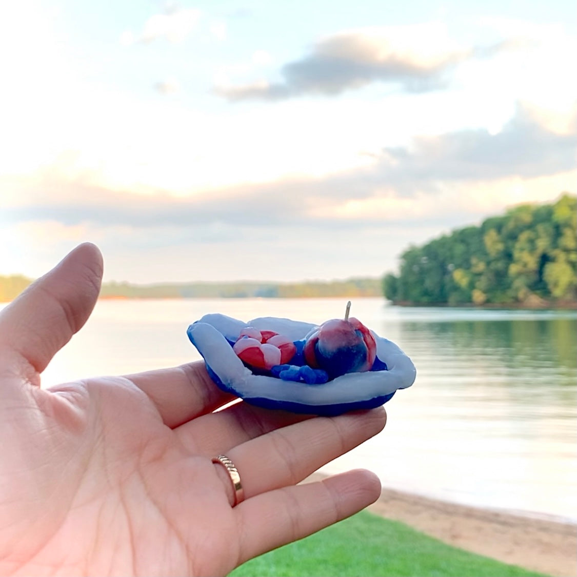 DIY Clay Candle (7 colors)