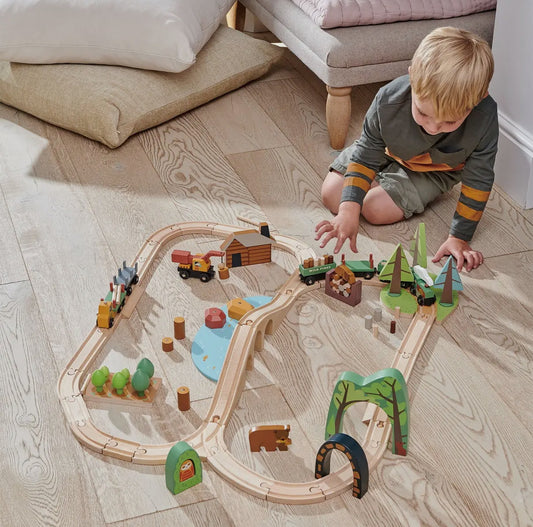 Wild Pines Train Set (30 pcs tracks)