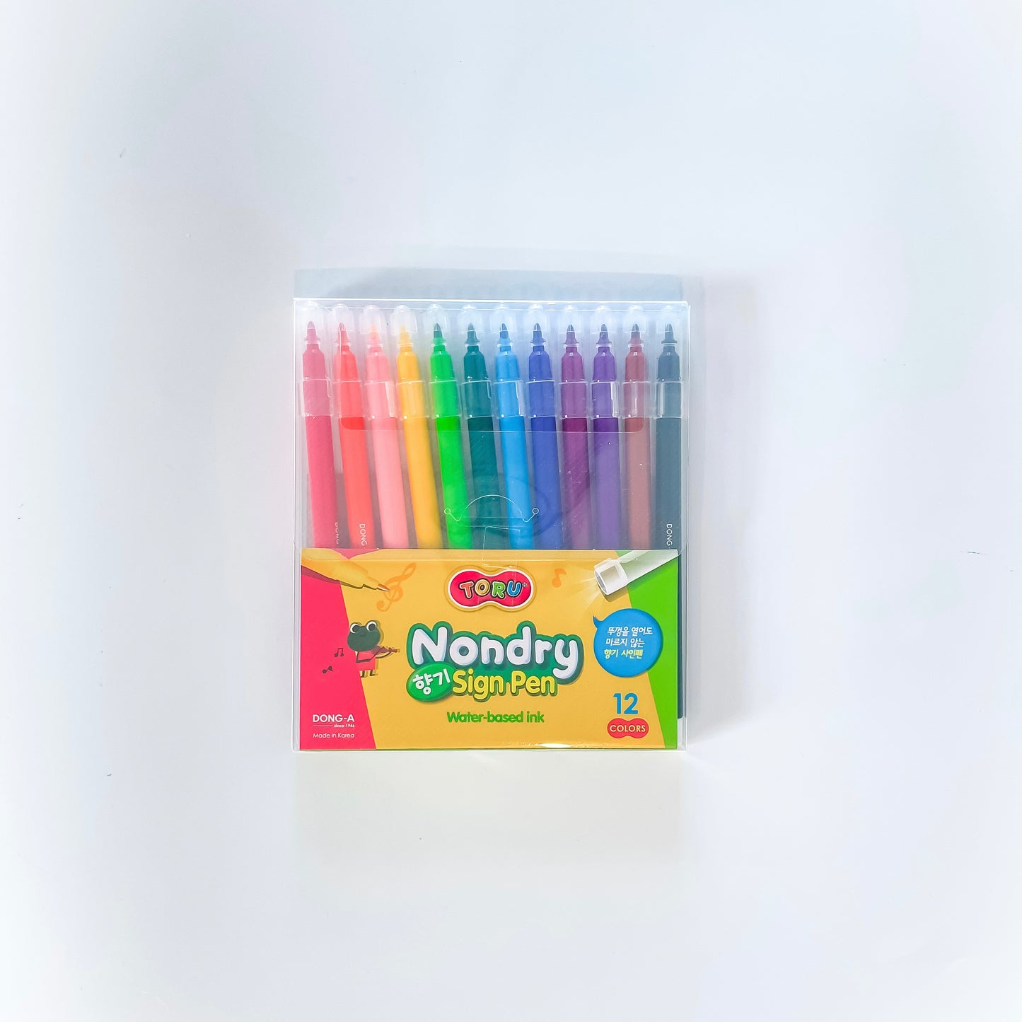 Non dry scented markers