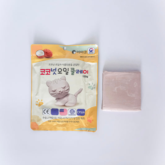 Coconut Oil Clay (Non-dry reusable) 150g