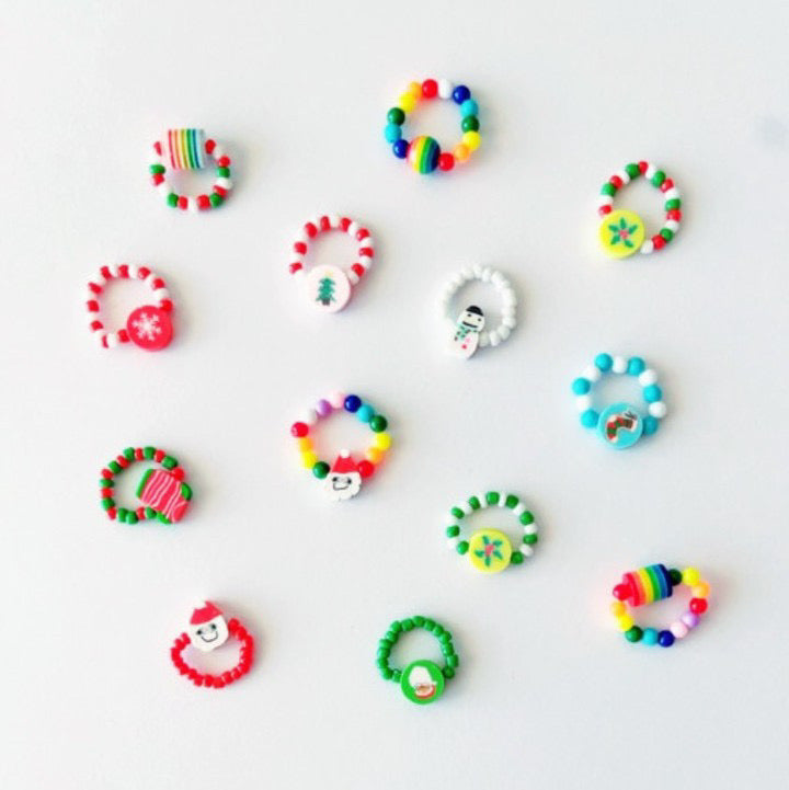 DIY Christmas Ring Beads kit [Seasonal Product]