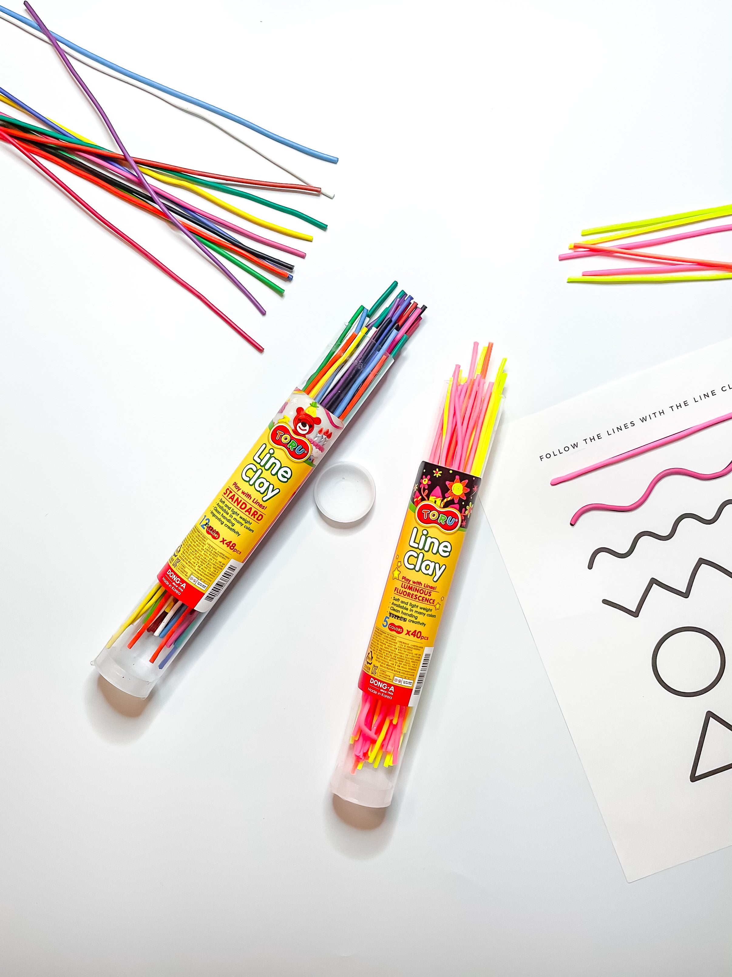 Line Clay Line Clay (Standard & Luminous Fluorescence) – KIDSELF