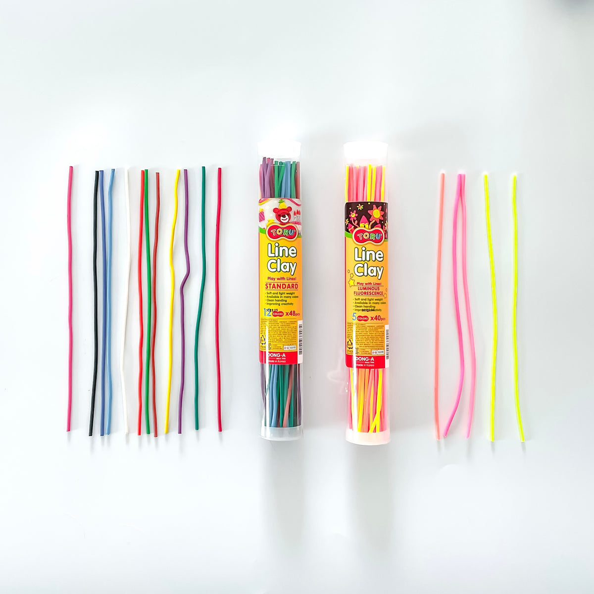 Line Clay Line Clay (Standard & Luminous Fluorescence) – KIDSELF